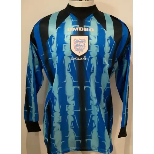 England 1998 Goalkeepers Football Shirt. This is an original...