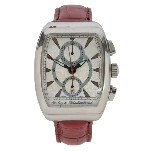 A gentleman's late 20th century stainless steel Dubey & Scha...