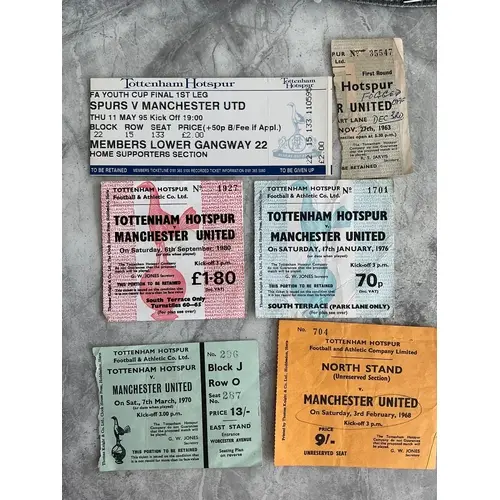 Tottenham v Manchester United Football Tickets: All played a...