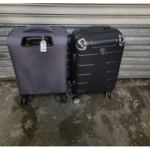 TWO SUITCASES INC. IT, NO-BRAND Note: cases and bags are emp...