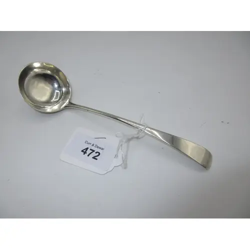 Scottish Provincial Silver Sauce Ladle by William Constable ...