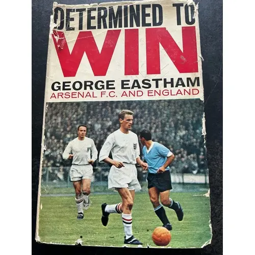 George Eastham Arsenal + England Signed Football Book: Book ...
