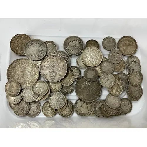 Collection Of GB XIX Century And Pre 1947 Silver Coins, incl...