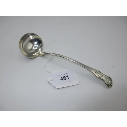 Scottish Provincial Silver Sauce Ladle by Robert Naughton In...