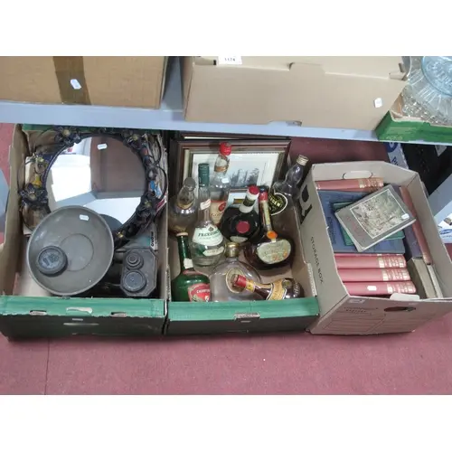 Collectables and books, including vintage cast metal kitchen...