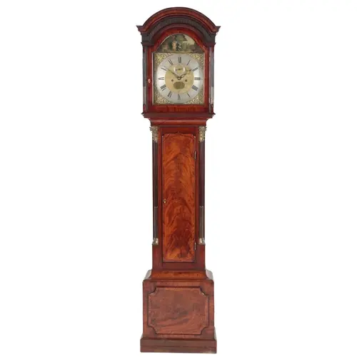 A George III mahogany automaton longcase clock, by Thomas Go...