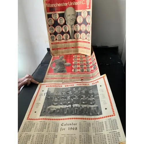 Manchester United Football Memorabilia Boxes: Superb origina...