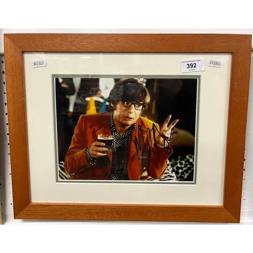 Signed Mike Myers Photograph with certificate of authenticit...