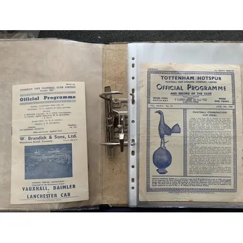 Arsenal Away Reserve Football Programme Collection: Includes...