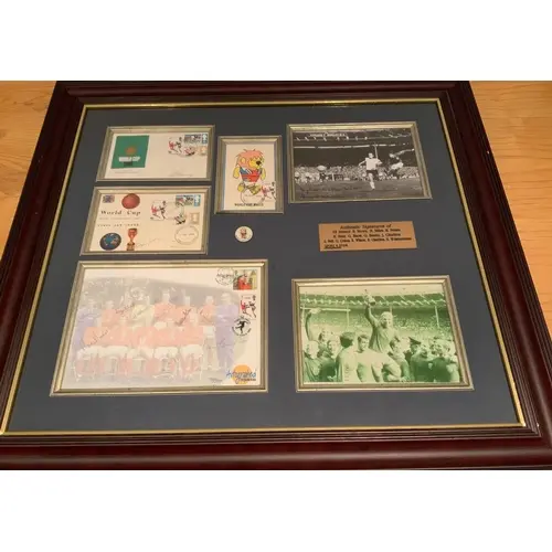 1966 World Cup England Signed Football Display: Autographed ...