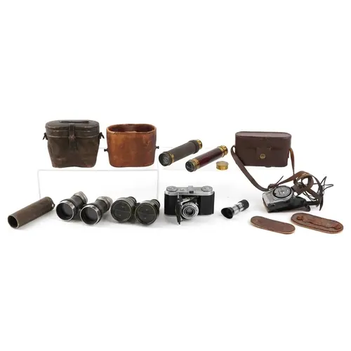 Small quantity of military field equipment including improve...