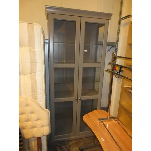 Ikea Tall Display Cabinet, 89x40x214cm h