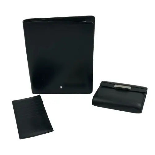 Hartmann leather pouch 18cm x 8.5cm and Waverley Pocket Orga...