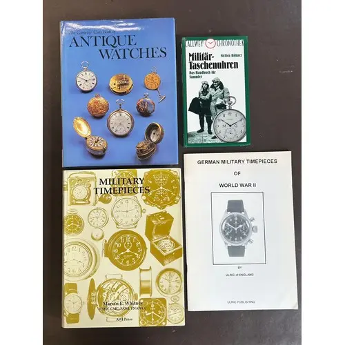 4 titles relating to horology comprising The Camerer Cuss Bo...