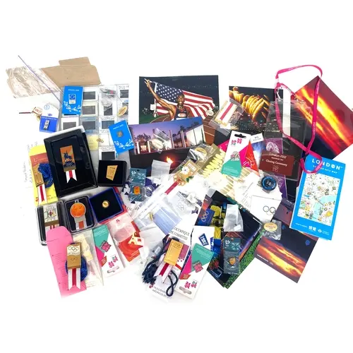 OLYMPIC GAMES INTEREST. A group of memorabilia/paraphernalia...