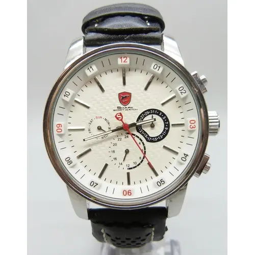 A Shark Sport Watch stainless steel chronograph wristwatch, ...