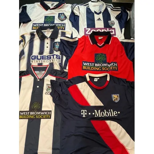 West Brom Football Shirt Collection: All adult sizes in good...