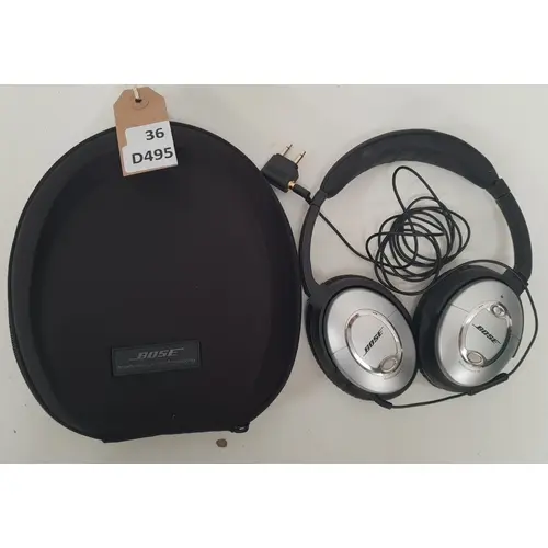 ONE PAIR OF BOSE QUIET COMFORT 15 ACOUSTIC NOISE CANCELLING ...