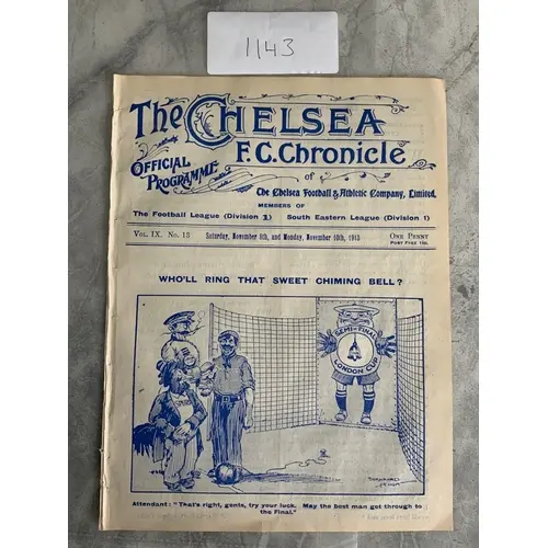Chelsea v Croydon + Tottenham v Woolwich Arsenal Football Pr...