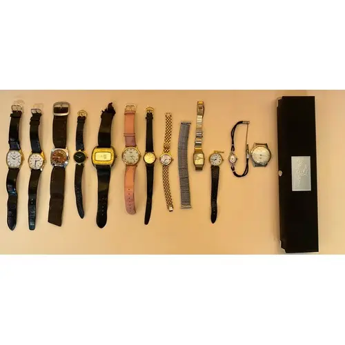 Watches - Longines manual wind watch head; longine quartz;...