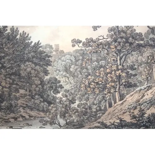 Attributed to Hugh William Grecian Williams, watercolour and...