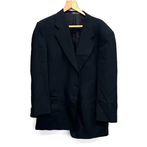 An Emporio Armani black jacket; together with a Giorgio Arma...