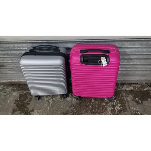 TWO SUITCASES INC. WITCHEEN, AND CABIN CASE - GREY Note: cas...