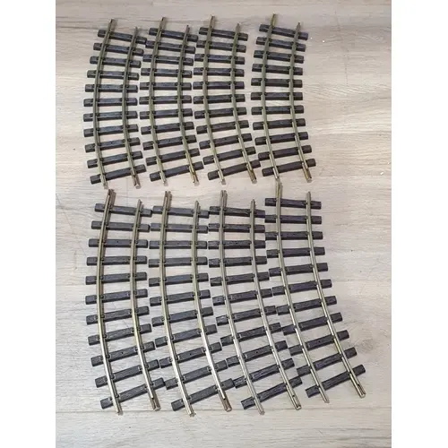 8x L.G.B. G gauge Short Curves, as new