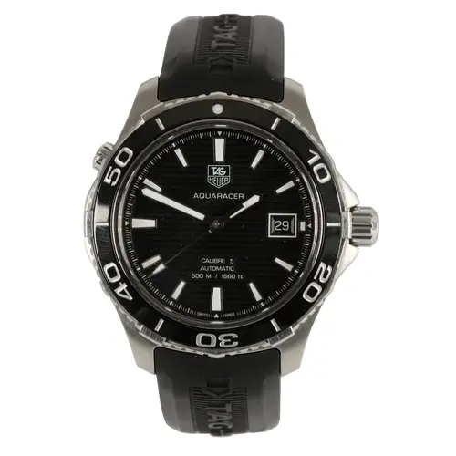 A gentleman's 2013 stainless steel Tag Heuer Aquaracer Calib...