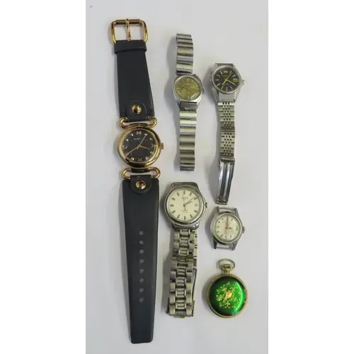 6 Ladies Watches, mostly mechanical incl. Orient, Tissot, Ma...