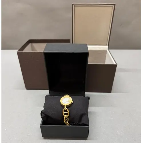 A Gucci Ladies watch with original box