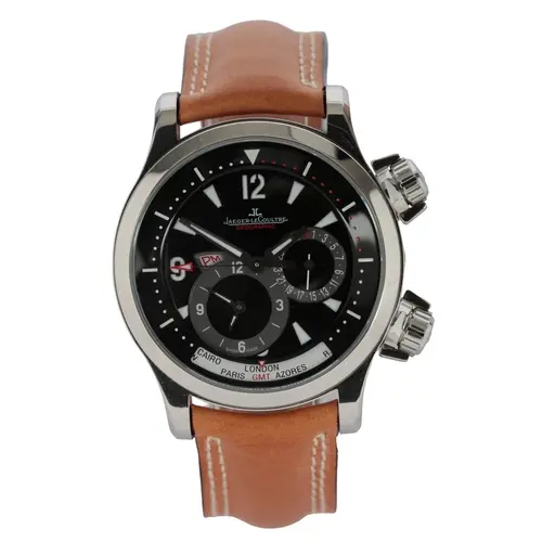 A gentleman's 2008 stainless steel Jaeger LeCoultre Master C...