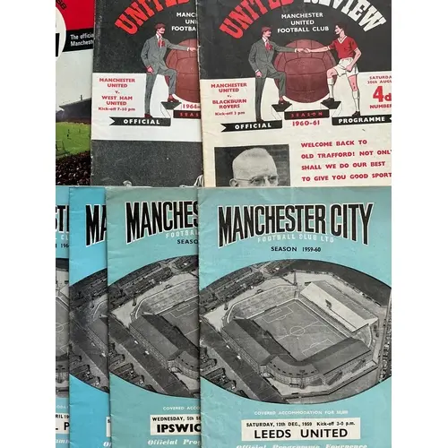 1960s Football Programmes: Wide variety of teams with every ...