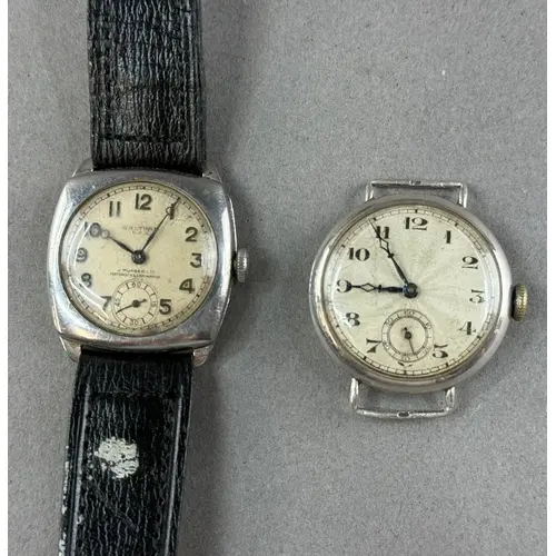 Watches-The DH Collection Part 1- Waltham silver cased gents...