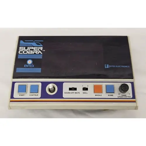Vintage Super Cobra by Entex Video Game (no battery cover)