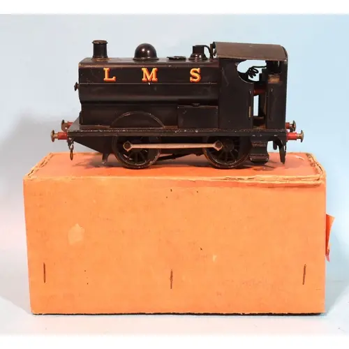 Leeds Model Co, O gauge, 0-4-0T LMS tank locomotive, electri...