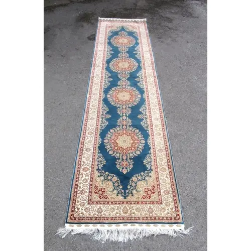 Pair of good quality modern Sino-Persian runners, each with ...