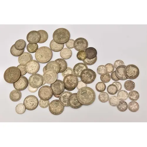 Silver. Circulated Queen Victoria, Edward VII and George V p...