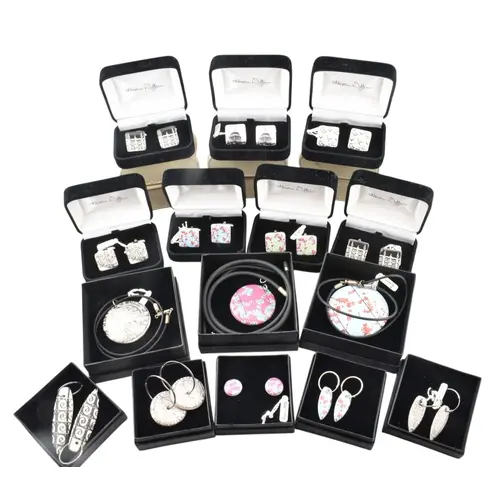 Allison Wiffen - A large collection of white metal, metal an...