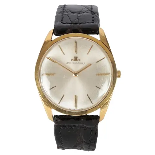 A gentleman's mid 20th century 18ct gold Jaeger LeCoultre ma...