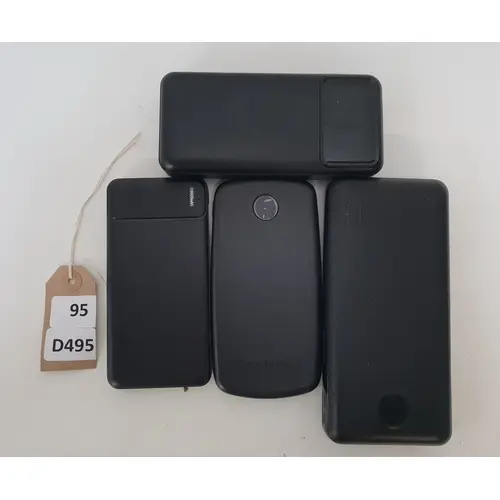 FOUR POWER BANKS INC. GOODMANS, ASPERIX, NUVANCE, VEGER 30+