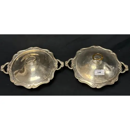 White Star Line: White Star Line: Extremely rare pair of Go...