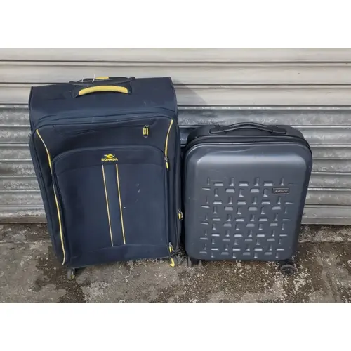 TWO SUITCASES INC. SONADA, ANTLER SPINNER WHEEL- GREY Note: ...