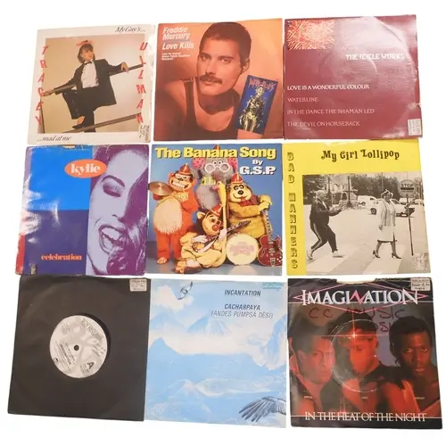 7" 45RPM - POP/ALT/ROCK/HIP-HOP/PUNK/MISC - Two mi...