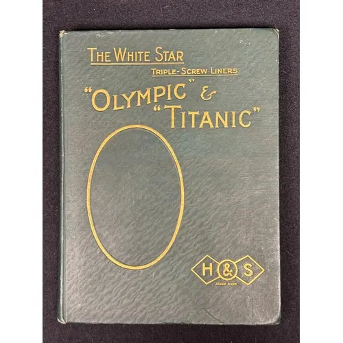 R.M.S. Titanic/Books: R.M.S. Titanic/Books: a rare green an...
