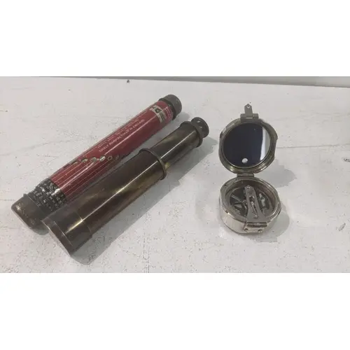 Vintage practical items to include a Darnley's rotatable lig...