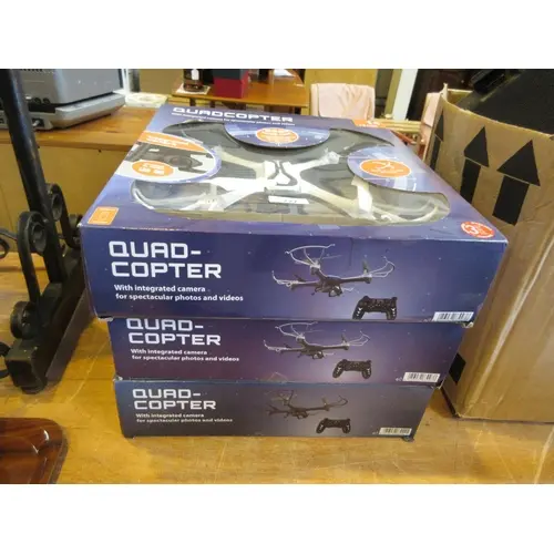 Three Quad Copters