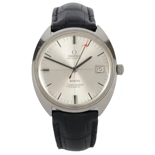 A gentleman's late 1960's stainless steel Omega Automatic Se...