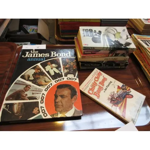 James Bond Books and Annual and Chitty Chitty Bang Bang Book