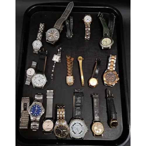 SELECTION OF LADIES AND GENTLEMEN'S WRISTWATCHES including C...